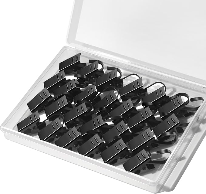 Teenitor 25 Pcs Small Curtain Hooks - Image 8