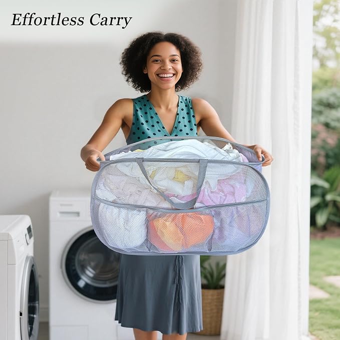 Pop Up Laundry Hamper 2 Pack - Image 6