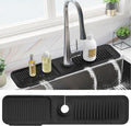 PoYang 23.6 Inch Silicone Sink Splash Guard, Kitchen Sink Mat, Keeps Faucet by PoYang