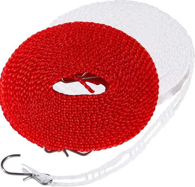 Foshine Clothesline 5m 1.64ft Length 2 Pack Clothes Drying Rope by Foshine
