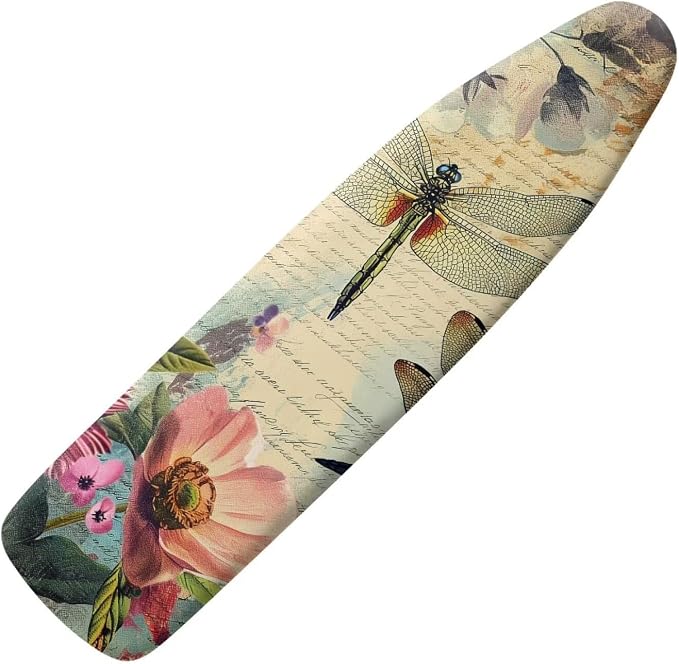 Dragonfly Ironing Board Cover and Pad 15x54 Inch, Iron Board Cover by Hinthetall