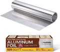 Katbite Heavy Duty Aluminum Foil Roll, 25 Micron, 12 in x 525 ft, 525sqft | by katbite