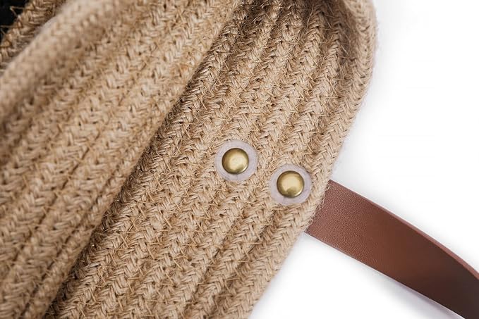 Wall Hanging Storage Basket, Woven Plant Holder - Image 6