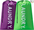 2 Pack Travel Laundry Bag, Extra Large Dirty Clothes Organizer by Unknown