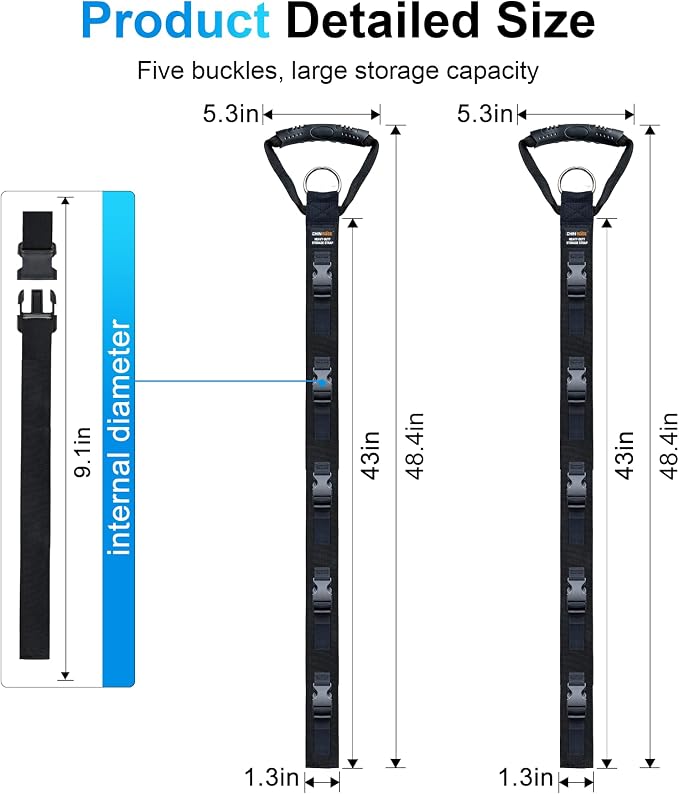 Adjustable Wall Mounted Extension Cord Organizer 2-Pack | Adjustable Vertical - Image 5