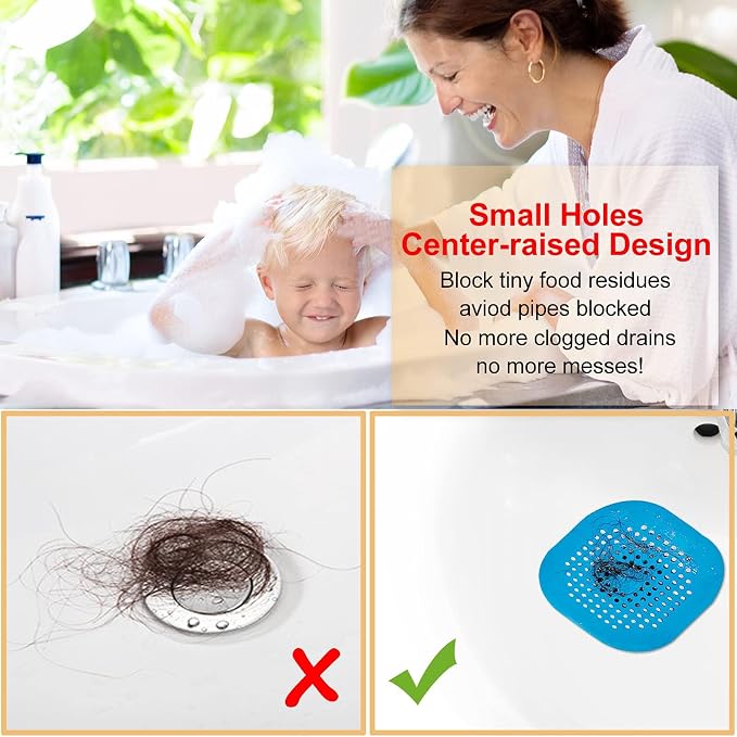 Bovinde Hair Drain Catcher, Square Cover - Image 3