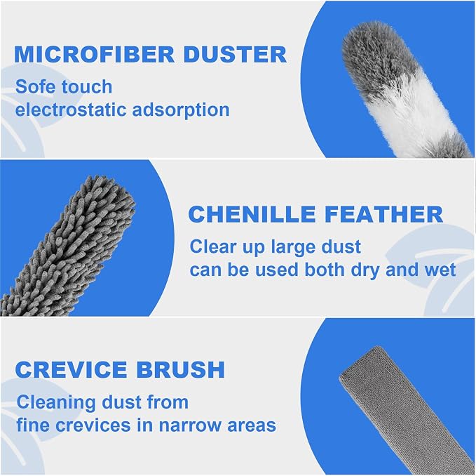 Dusters for Cleaning, Gap Duster and Chenille Duste - Image 5