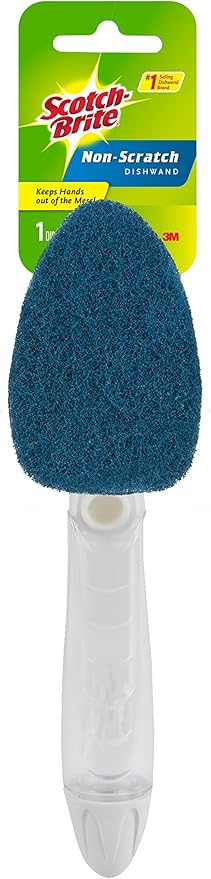 Scotch-Brite Non-Stratch Dishwand, Scrubber by Unknown
