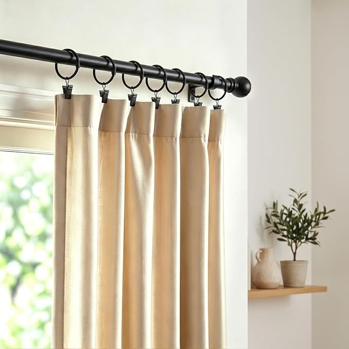 24 Pack 1.5 Inches Openable Curtain Rings - Image 2