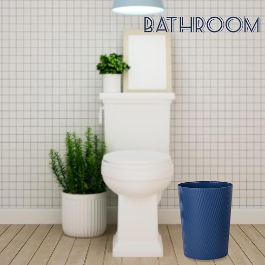 UUJOLY Small Trash Can Wastebasket Garbage Can Container Bins - Image 2
