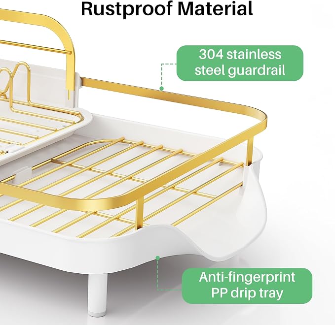 SAYZH Expandable Dish Drying Rack - Image 6