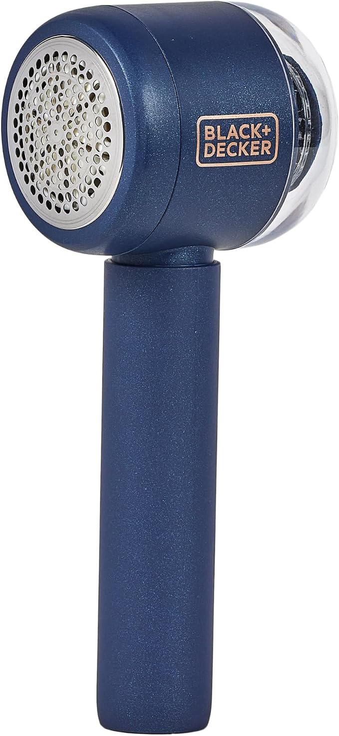 BLACK+DECKER Rechargeable USB-C Fabric & Garment Shaver – Large Capacity Lint by Unknown