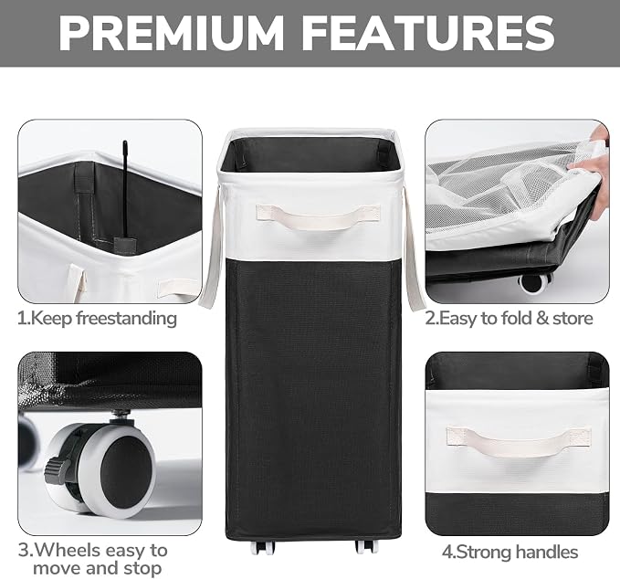 Goodpick 75L Laundry Hamper - Image 4