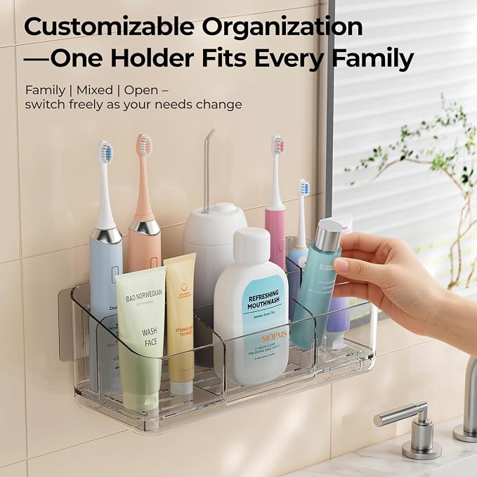MOPMS 8 Slots Toothbrush Holders - Image 2