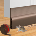 Door Draft Stopper for Bottom of Door, Adjustable Weather Stripping Door Seal by Ormein