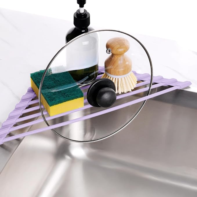 Tomorotec Triangle Roll Up Dish Drying Rack - Image 4