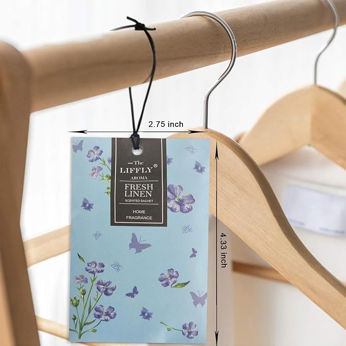 14 Packs Scented Sachets for Drawers and Closets Gift Box 4 Different Scent - Image 4