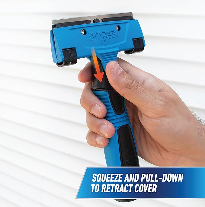 Unger Professional Connect and Clean 4" All-Purpose Scraper, and Floor Scraping - Image 6