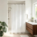 Barossa Design 48" x 72" Frosted Stall Shower Curtain Liner by BarossaDesign
