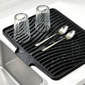 Silicone Dish Drying Mat, 15.7"*13 "Dish Drying Pad, kitchen accessories by EBIGIC