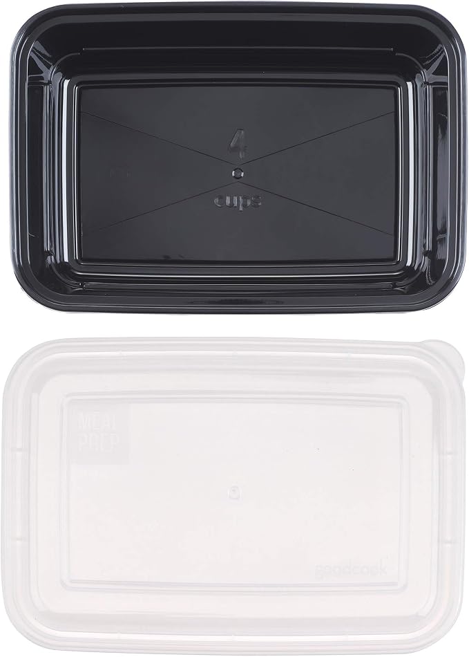 GoodCook Meal Prep Containers, Single Compartment 10-Pack, BPA-Free Reusable - Image 4