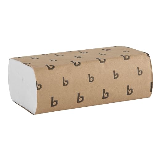 Boardwalk Multifold Disposable Bathroom Paper Hand Towels, 9 x 9.45, 250 by Boardwalk