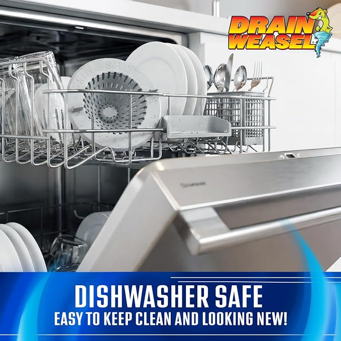 Drain Weasel Slingshot Kitchen Sink Drain Strainer Cover Basket, 1 Pack - Image 5