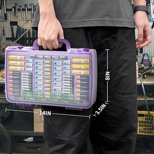 Battery Organizer Storage Case - Image 9