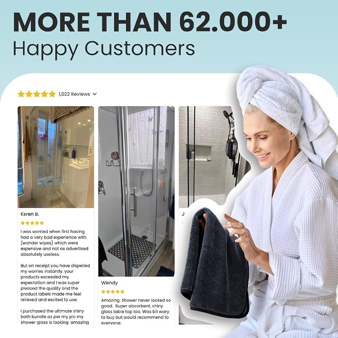 Shiny Wipes Medium Drying Towel, the Original, 12x16in/30x40cm, Ultra Absorbent - Image 9