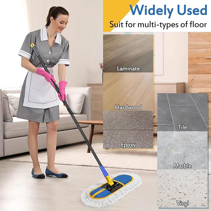 16 Inch Commercial Dust Mop Replacement Heads - Image 4