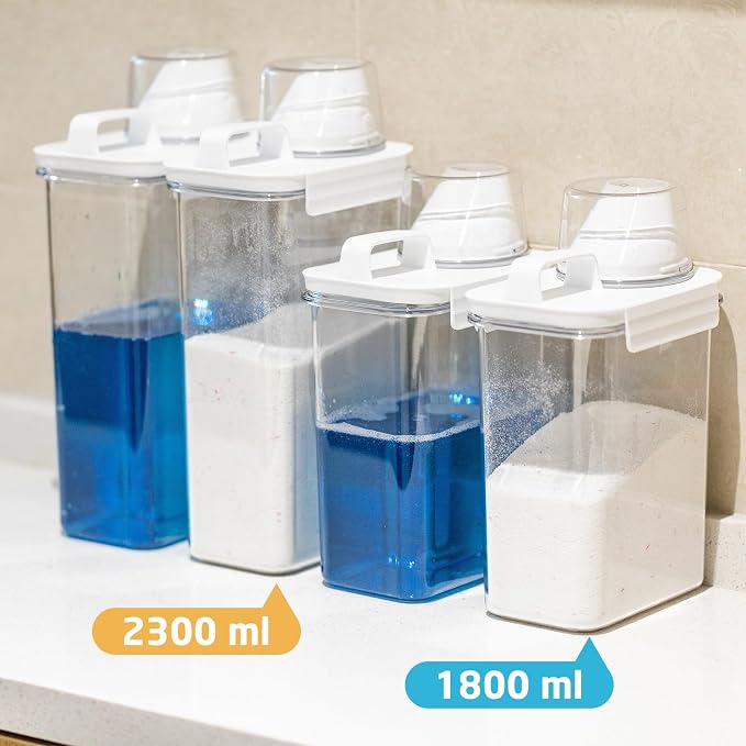 Laundry Detergent Dispenser-2 Pack, 61 oz Detergent Dispenser - Image 7