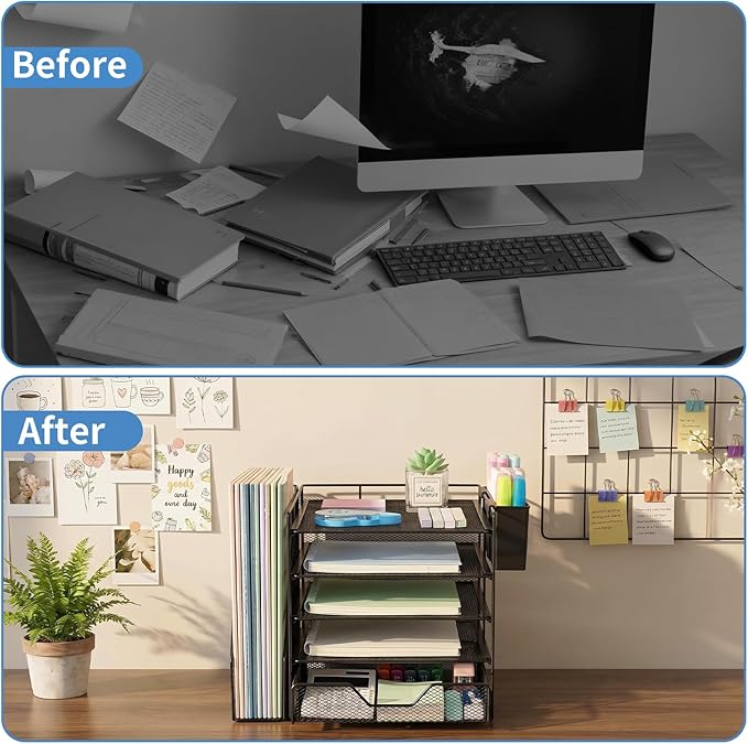 5-Tier Desk File Organizer - Image 4