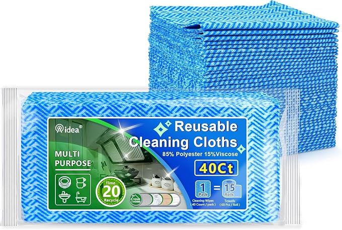 AIDEA Cleaning Wipes, Domestic Wipes, Dish Cloths | Cleaning Rags Dish Cloths by AIDEAHOME