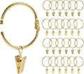 24 Pack 2 Inches Openable Curtain Rings by GinbelDirect