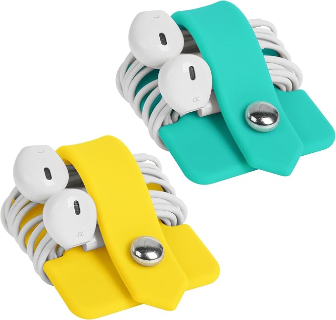 Cord Organizer Tangle-Free Earphone Organizer Headphone Earphone Cable by ELFRhino