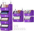 Hanging Closet Organizer, Detachable Hanging Storage Shelves | Reinforced Side by Unknown