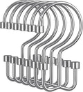 Amazer Chrome Shower Curtain Hooks, Rust-Resistant Metal Shower Hooks, by Amazer