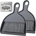 THINKLEARN 2PCS Small Dust Pan and Brush Set, Mini Broom Dustpan Kit by THINKLEARN