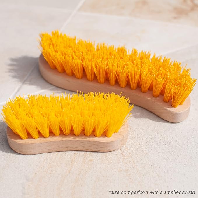 Pack of 3 - Hard Bristle Scrub Brush - Stiff Brush - Image 6