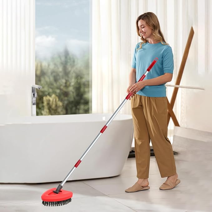 Spin Mop Replace Scrub Brush Head Compatible - Image 6