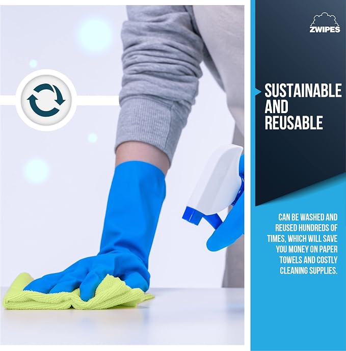 Zwipes Microfiber Towel Cleaning Cloths - Image 5