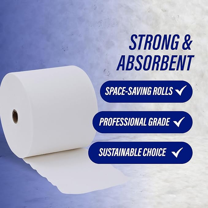 Genuine Joe Hardwound Roll Towels - Image 7