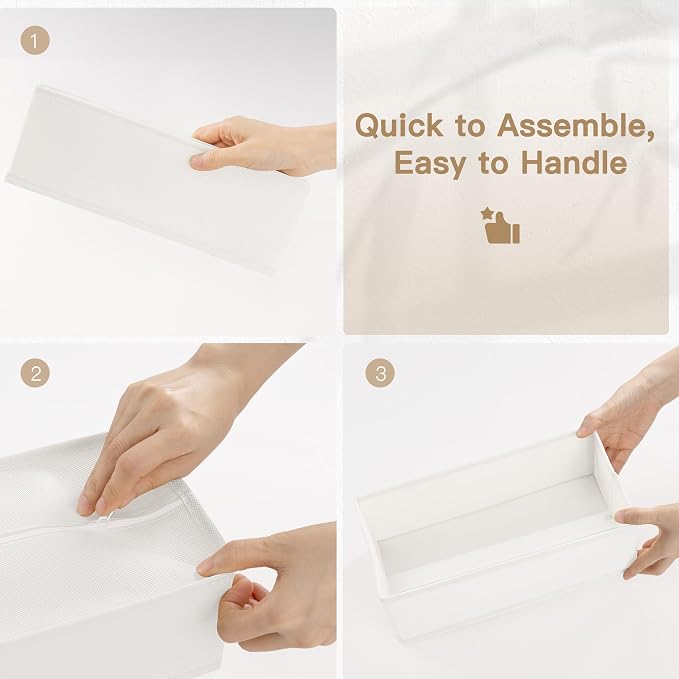 Drawer Organizer Clothes, 14 Pack Dresser Organizer - Image 7