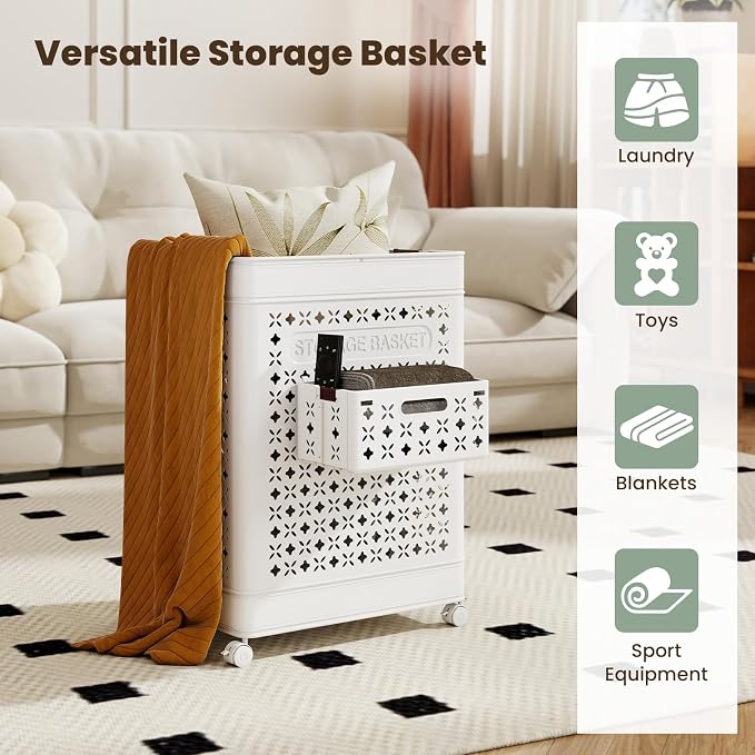 Giantex Collapsible Laundry Basket - Image 7