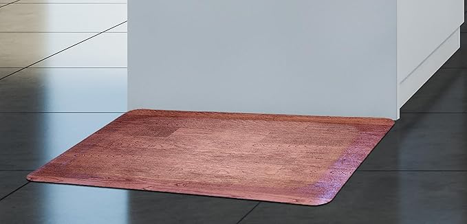 Rhino Mats, Softwoods Anti Fatigue Floor Mat, Commercial Grade Kitchen Mat, Standing Desk Mat, Office, Garage or Anywhere, Standing Comfort. (Oak, 2' x 3' x 1/2")