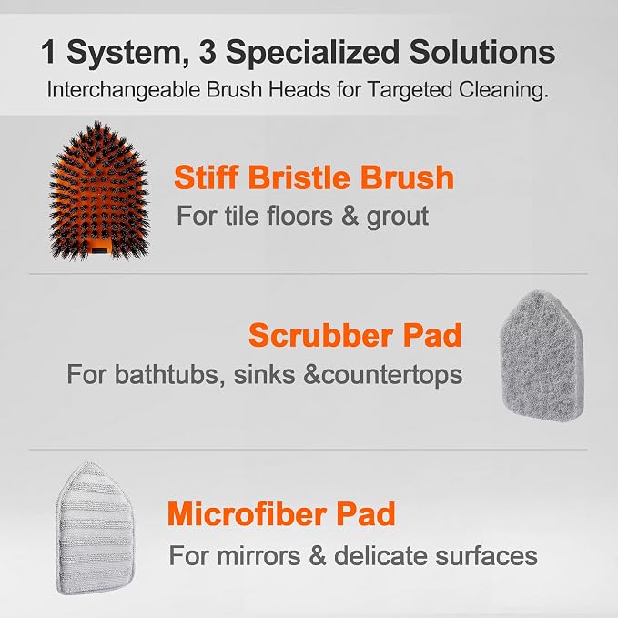 CLEANHOME Tile Tub Scrubber Brush - Image 3