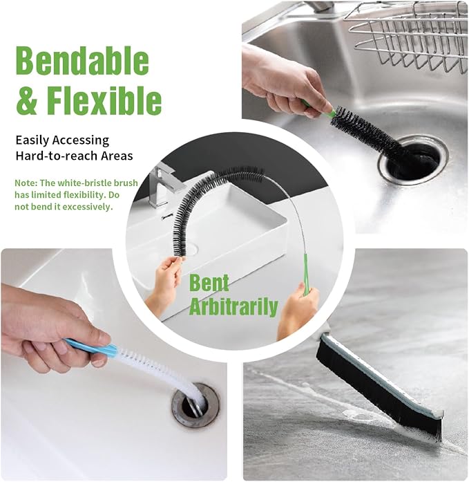 4pcs Flexible Cleaning Brush Set - Image 3