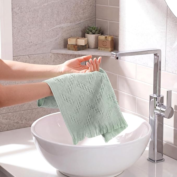 HunnmingRe 16 Pack Boho Hand Towel - Image 6