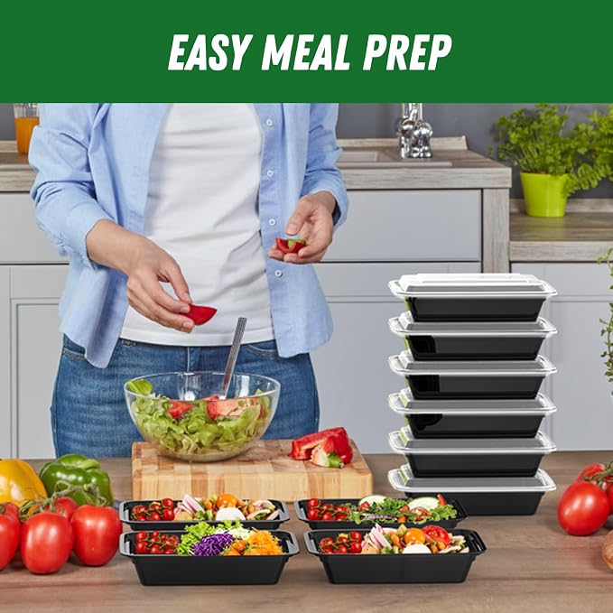 50 Pack 32 oz Meal Prep Containers - Image 6
