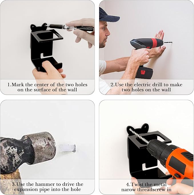 Electric Toothbrush Holder Wall Mounted, Electric Toothbrush Cord Organizer - Image 5